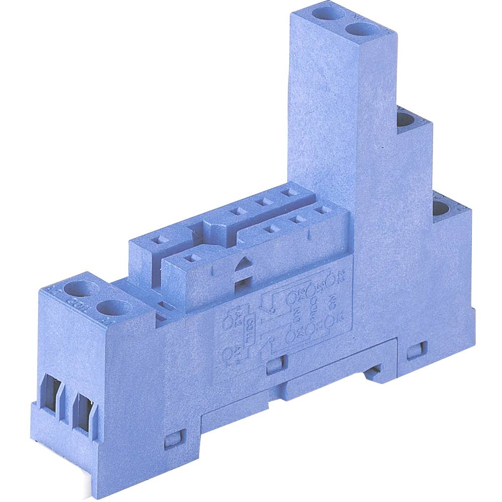 Finder 95.75 Zoccolo per relè Finder 40.52, Finder 40.61, Finder 44.52, Finder 44.62 (L x L x A) 73.1 x 15.5 x 54 mm 1 pz.