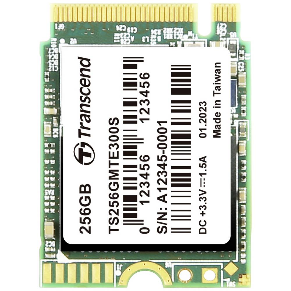 Transcend 300S 256 GB M.2 PCIe NVMe SSD 2230 PCIe NVMe 3.0 x4 Dettaglio TS256GMTE300S