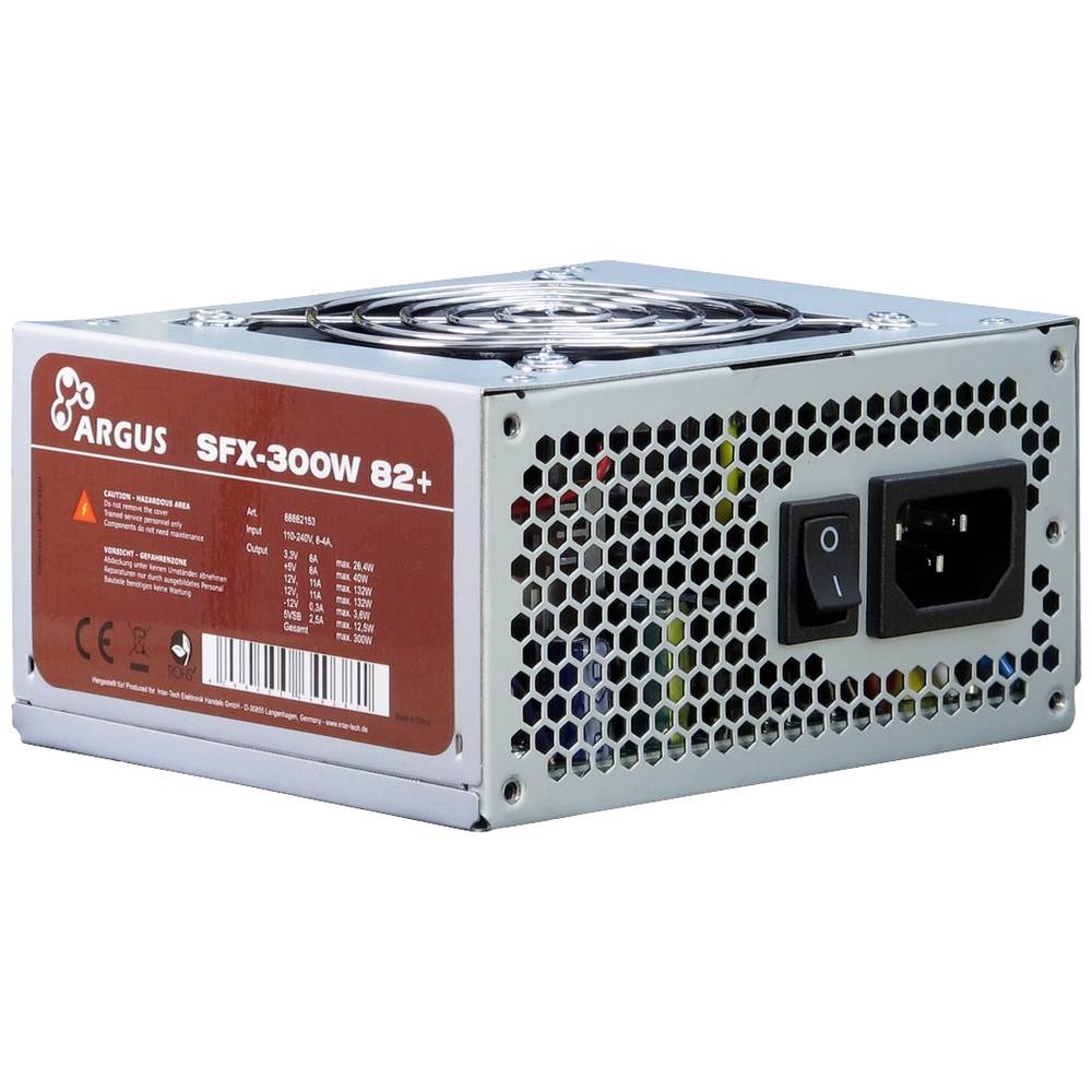 Inter-Tech SFX-300W Alimentatore per PC 300 W 80PLUS®
