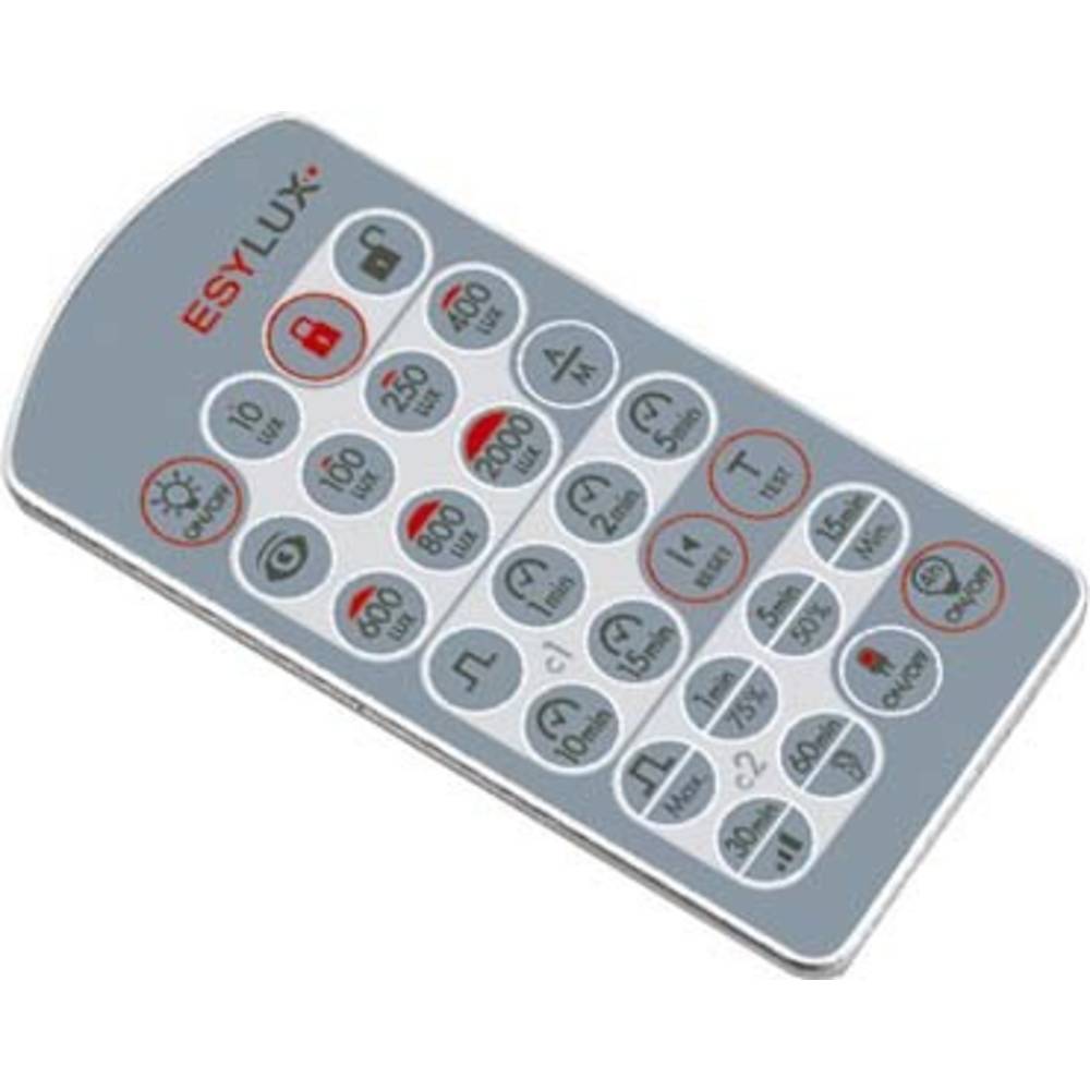 ESYLUX EM10425509 Telecomando per rilevatore di movimento Argento