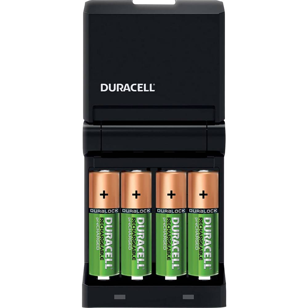 Duracell CEF14 Caricabatterie universale NiMH Ministilo (AAA), Stilo (AA)
