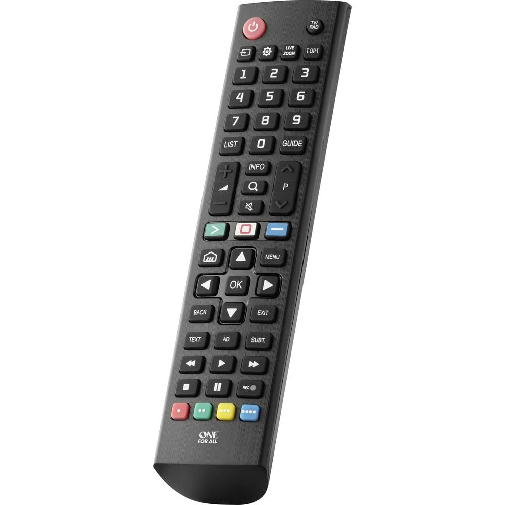 One For All LG 2.0 LG Telecomando Nero