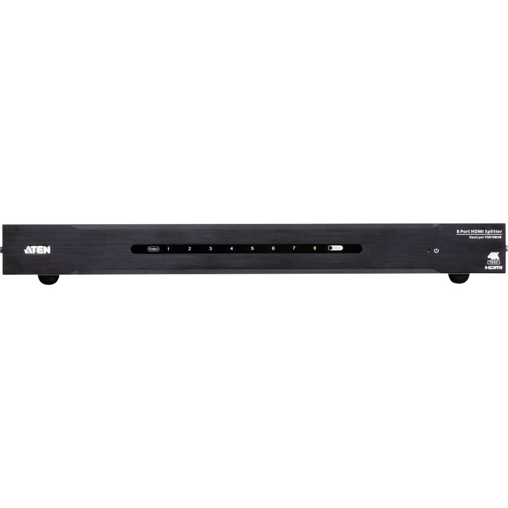 ATEN VS0108HB Distributore, splitter HDMI 4096 x 2160 Pixel Nero