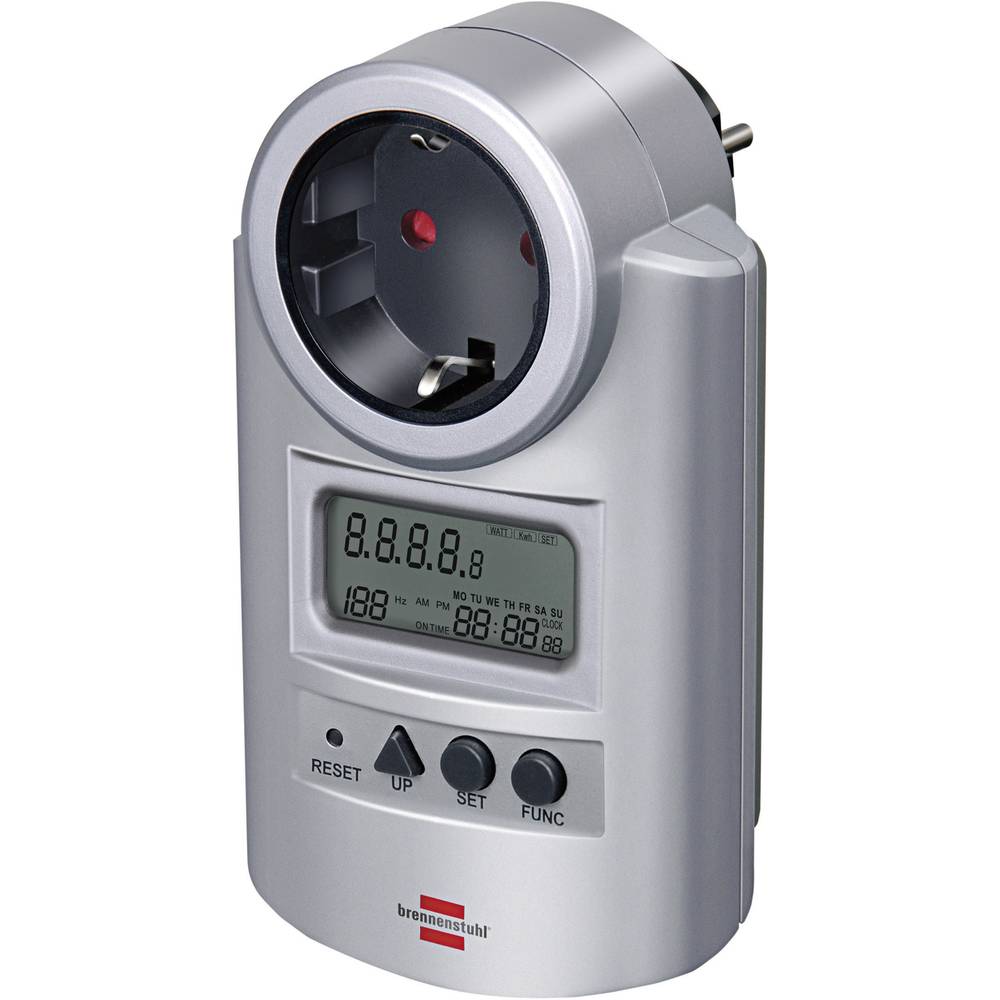 Brennenstuhl PM 231 E Misuratore costi energetici Tariffa elettrica impostabile