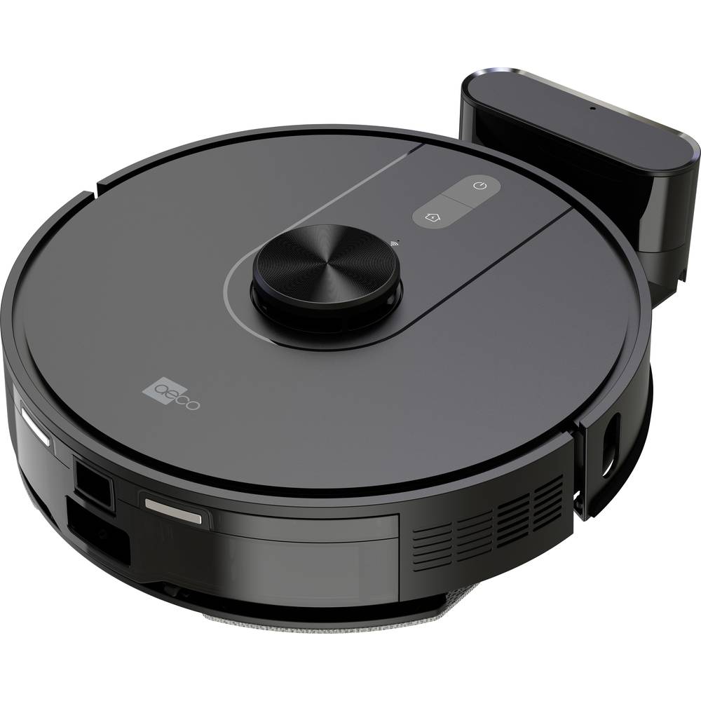 aeco Vacubot X5 Robot aspirapolvere e pulitori Nero Gestito da app, Telecomandabile
