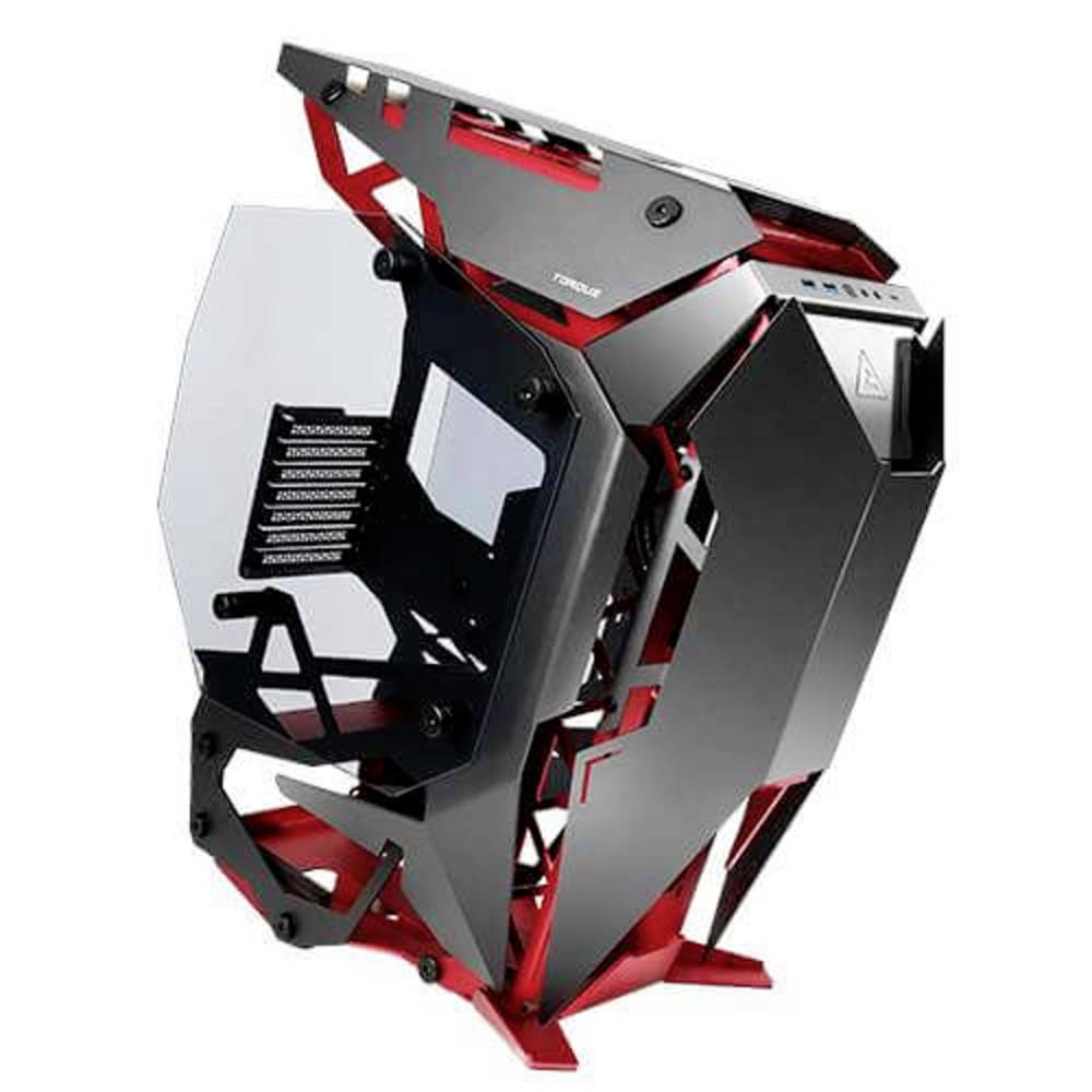 Antec Torque computer case Midi-Tower PC Case Nero, Rosso