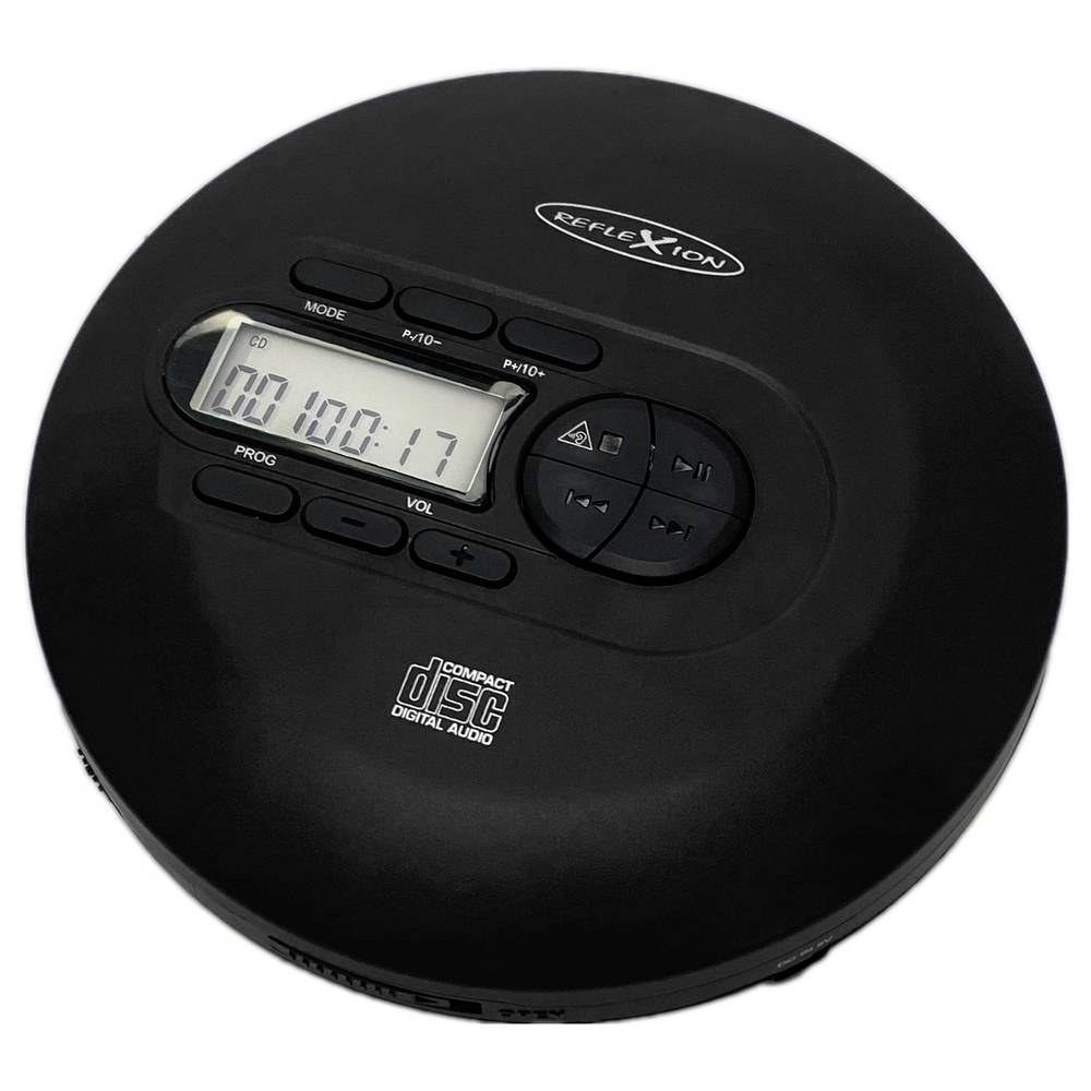 Reflexion PCD540DAB/BK Lettore CD portatile CD, CD-R, CD-RW, MP3 Nero