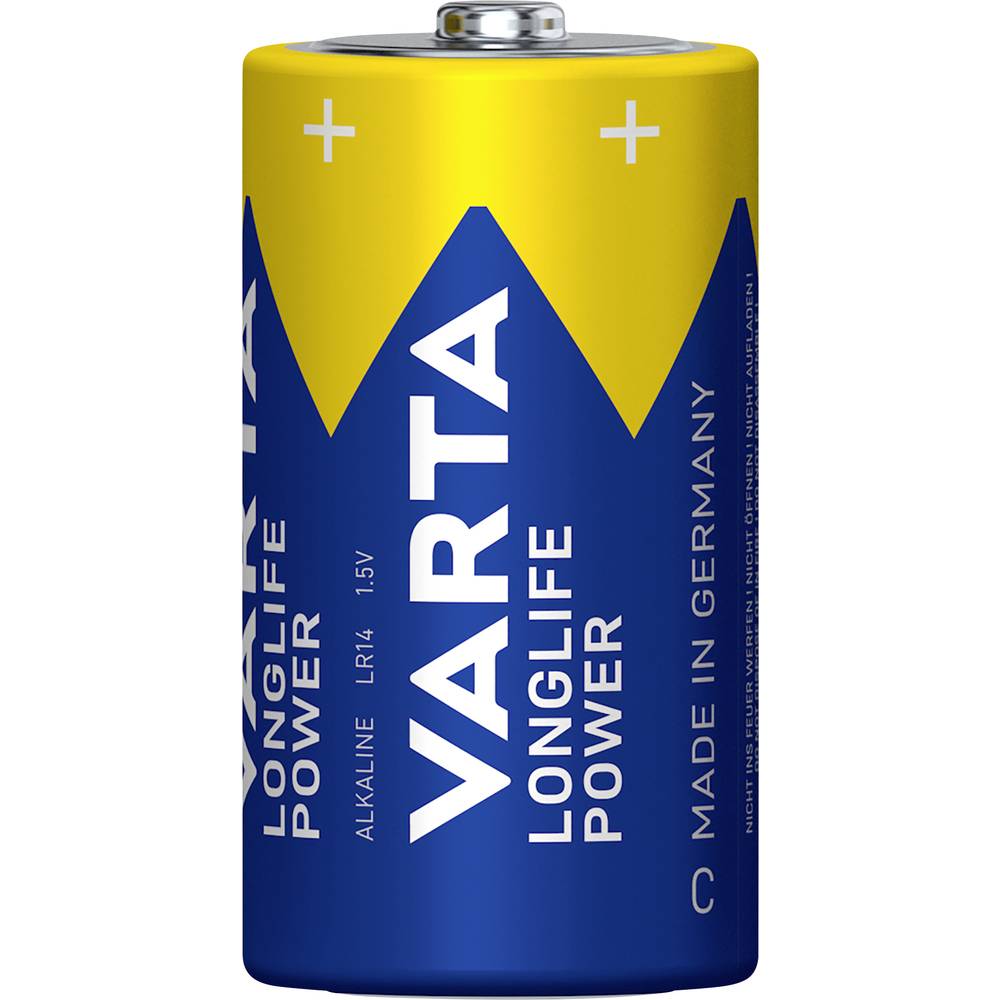 Varta VARTA Longlife Power C Stück Batteria 1/2 Torcia (C) Alcalina/manganese 1.5 V 20 pz.