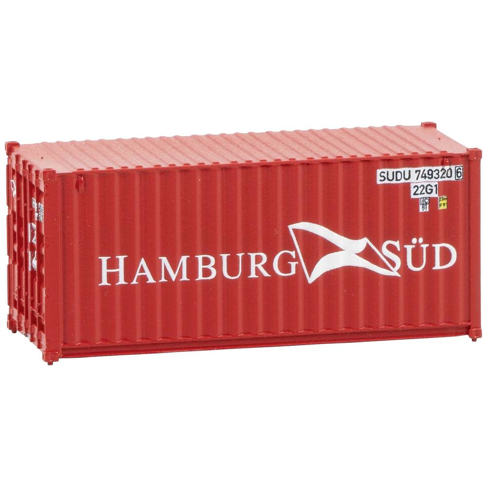 Faller 20 Hamburg Süd 182001 H0 Container 1 pz.