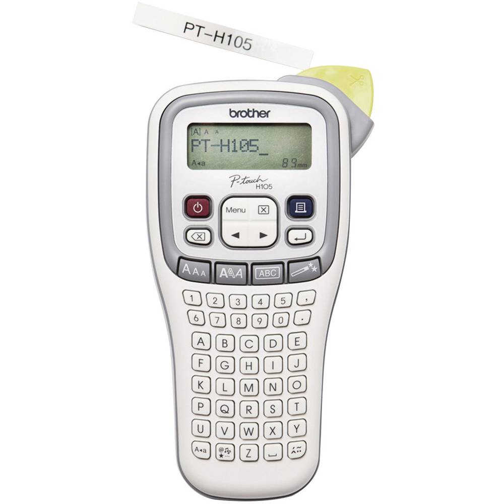Brother P-touch H105 Etichettatrice Adatto per nastro: TZe 3.5 mm, 6 mm, 9 mm, 12 mm