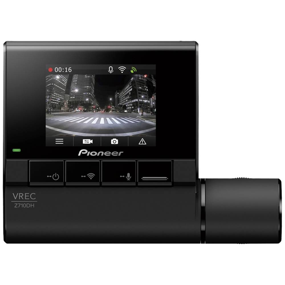 Pioneer VREC-Z710SH Dashcam con GPS Max. angolo di visuale orizzontale=130 ° 12 V Avvio automatico, Display, WLAN