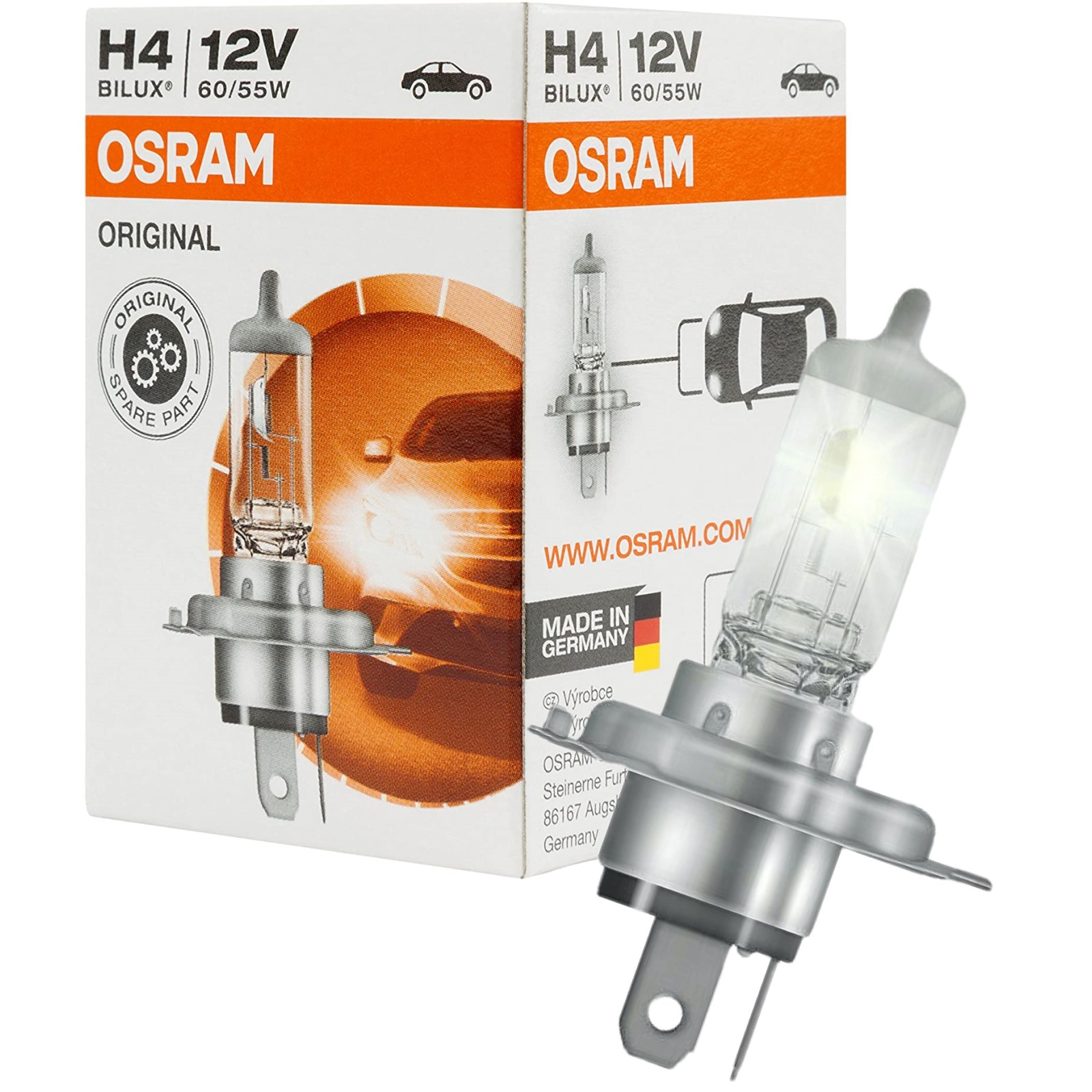 Lampada Osram H4 Classic 55/60W 64193CLC