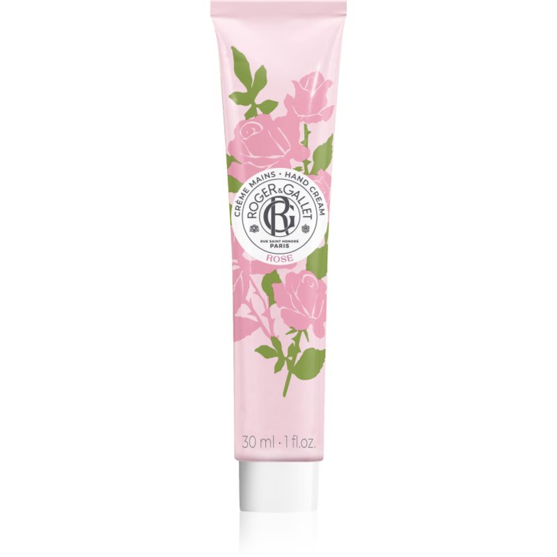 Roger & Gallet Rose Crema Per Mani E Unghie Con Burro Di Karité E Estratto Di Rose 30 Ml