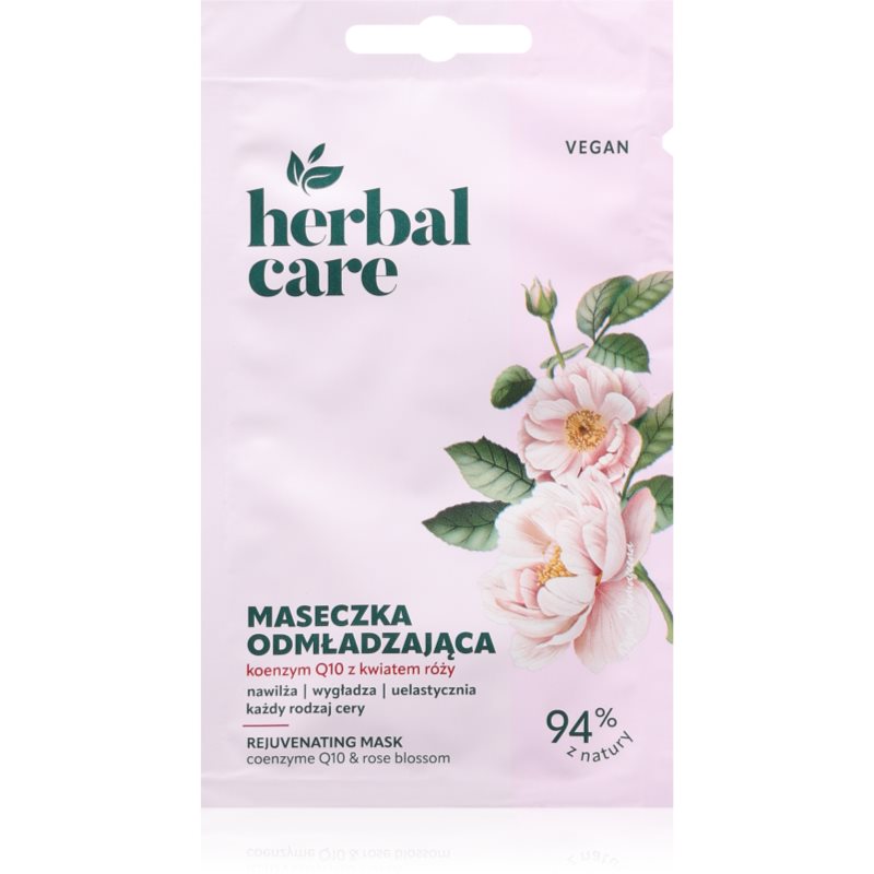Farmona Herbal Care Coenzyme Q10 & Rose Flower Maschera In Tessuto Rinforzante 1 Pz