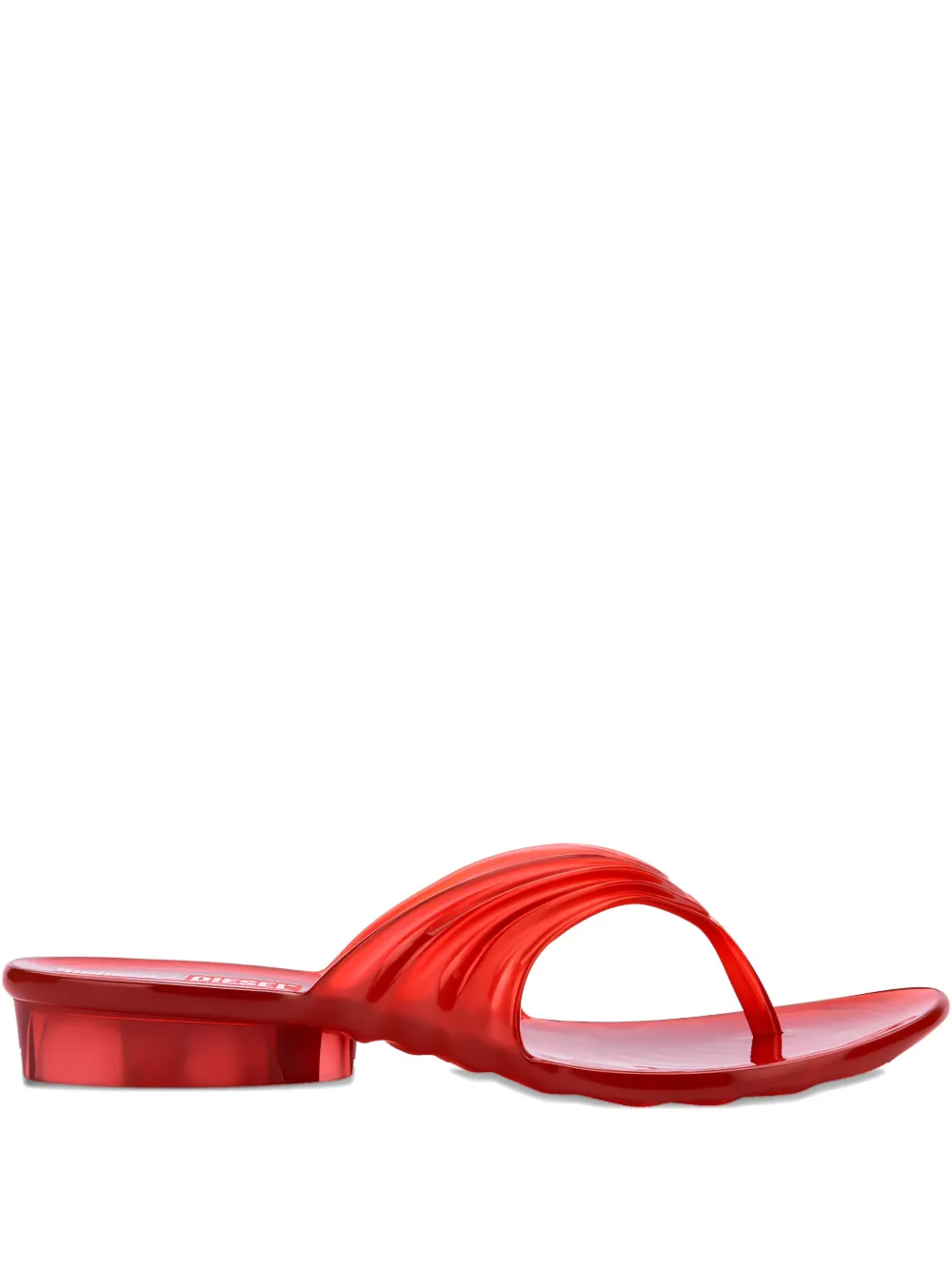 Melissa x Diesel thong flip-flops - Rosso