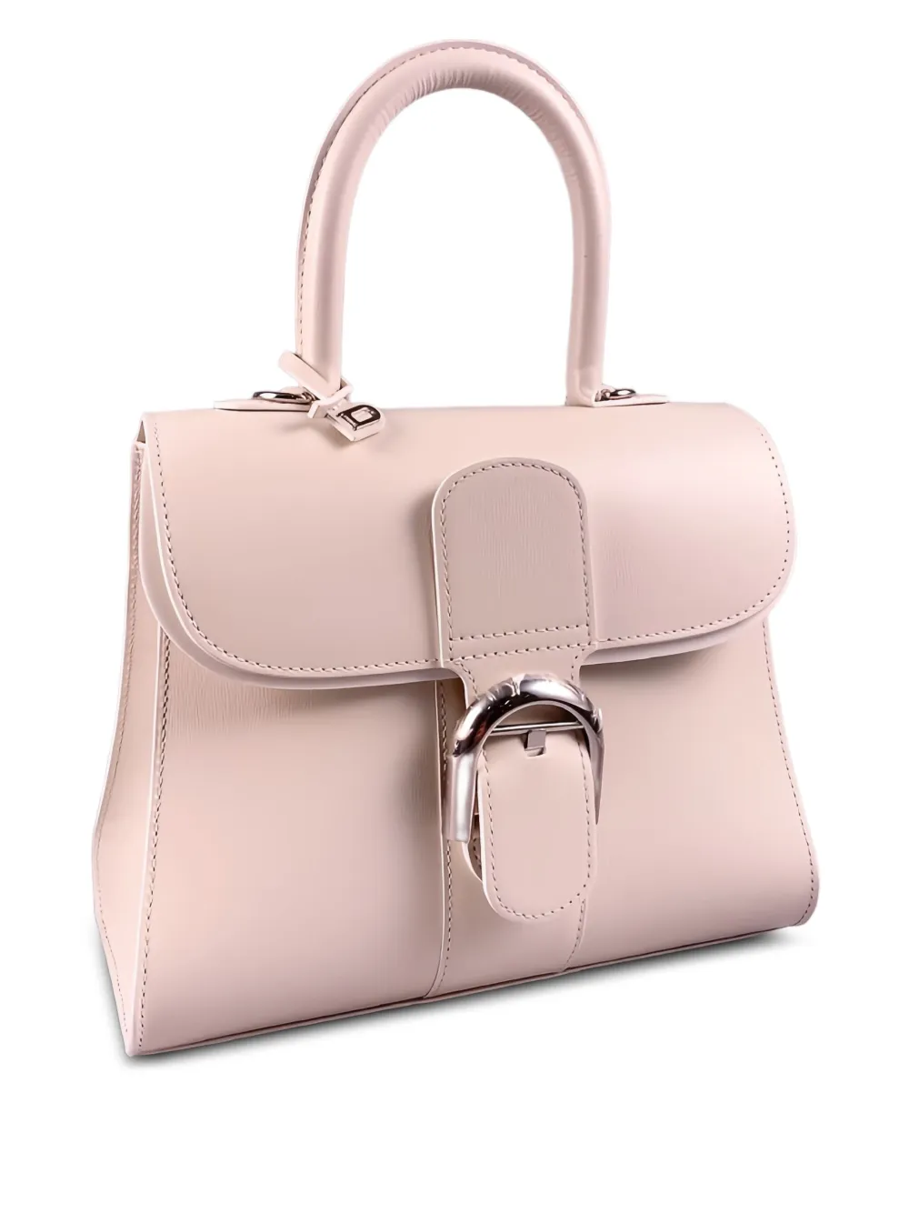 Delvaux Brilliat PM buckle-fastening leather tote bag - Toni neutri