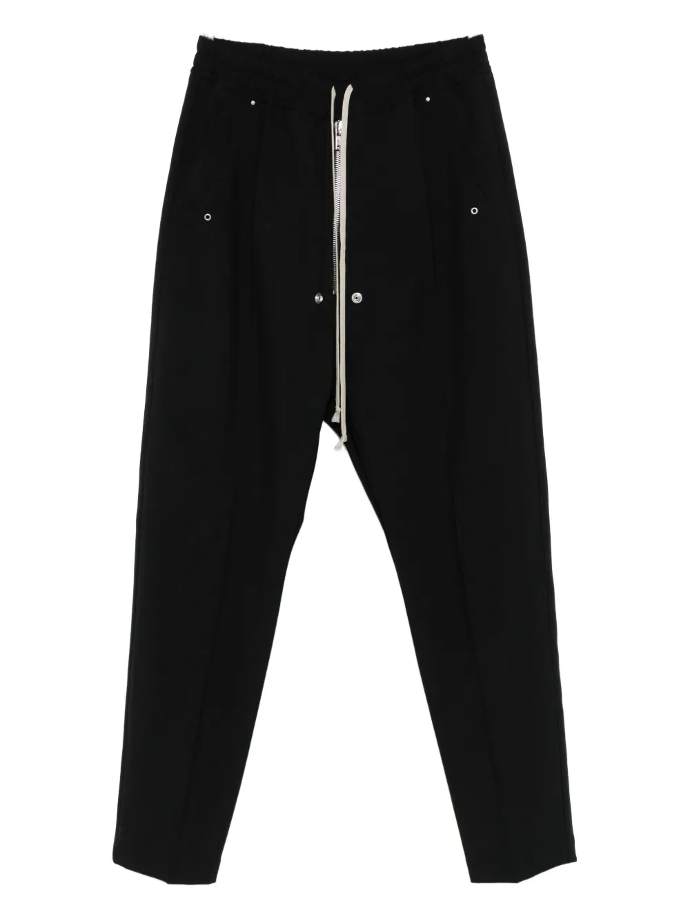 Rick Owens BELA drawstring button trousers - Nero