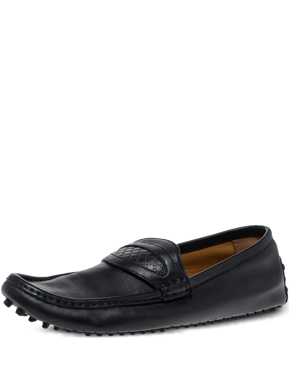 Gucci Pre-Owned leather loafers - Blu
