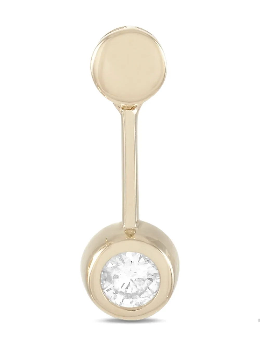 LB Exclusive 14K yellow gold diamond earrings - Oro