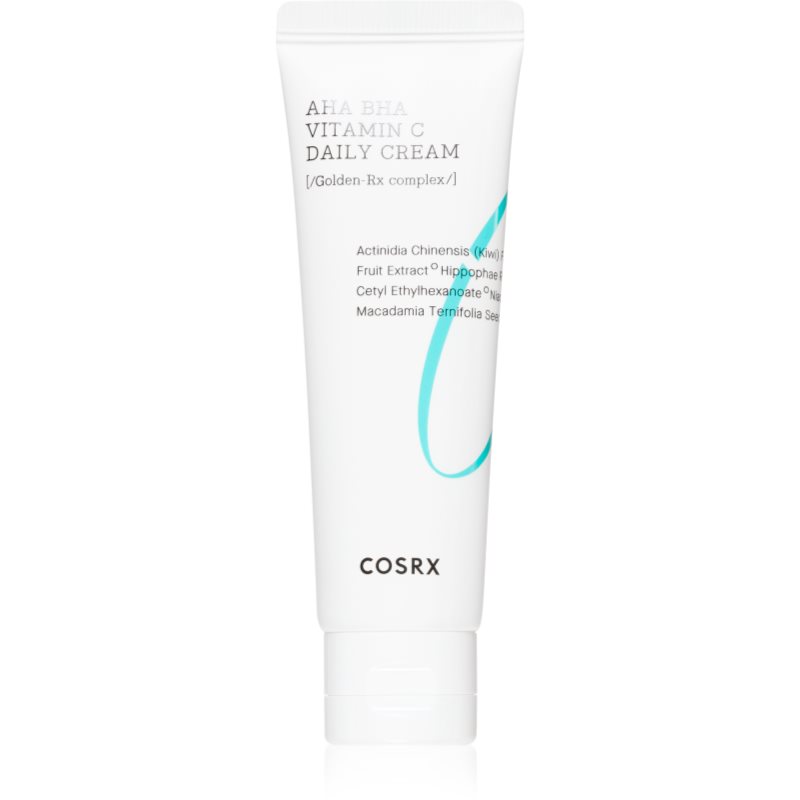 Cosrx Aha/Bha Vitamin C Daily Cream Crema Lisciante E Illuminante Con Effetto Esfoliante 50 Ml