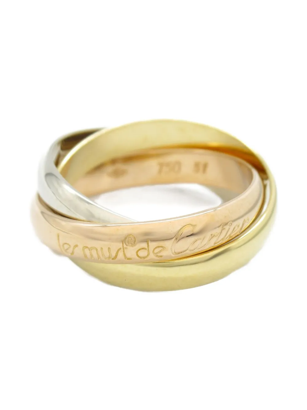 Cartier 2010s 18K gold Trinity ring - Oro