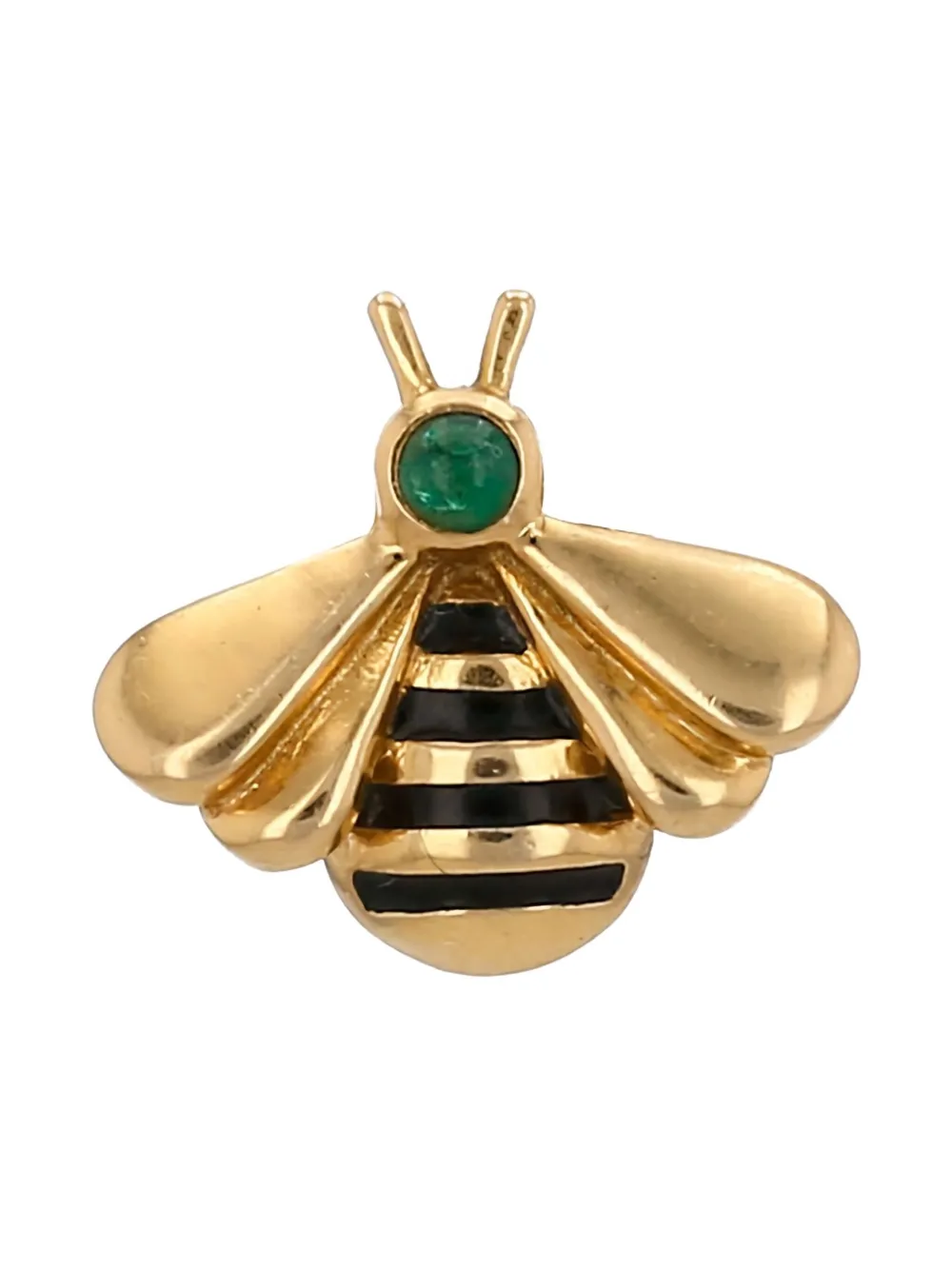 Cartier 18K yellow gold Bee emerald brooch - Oro