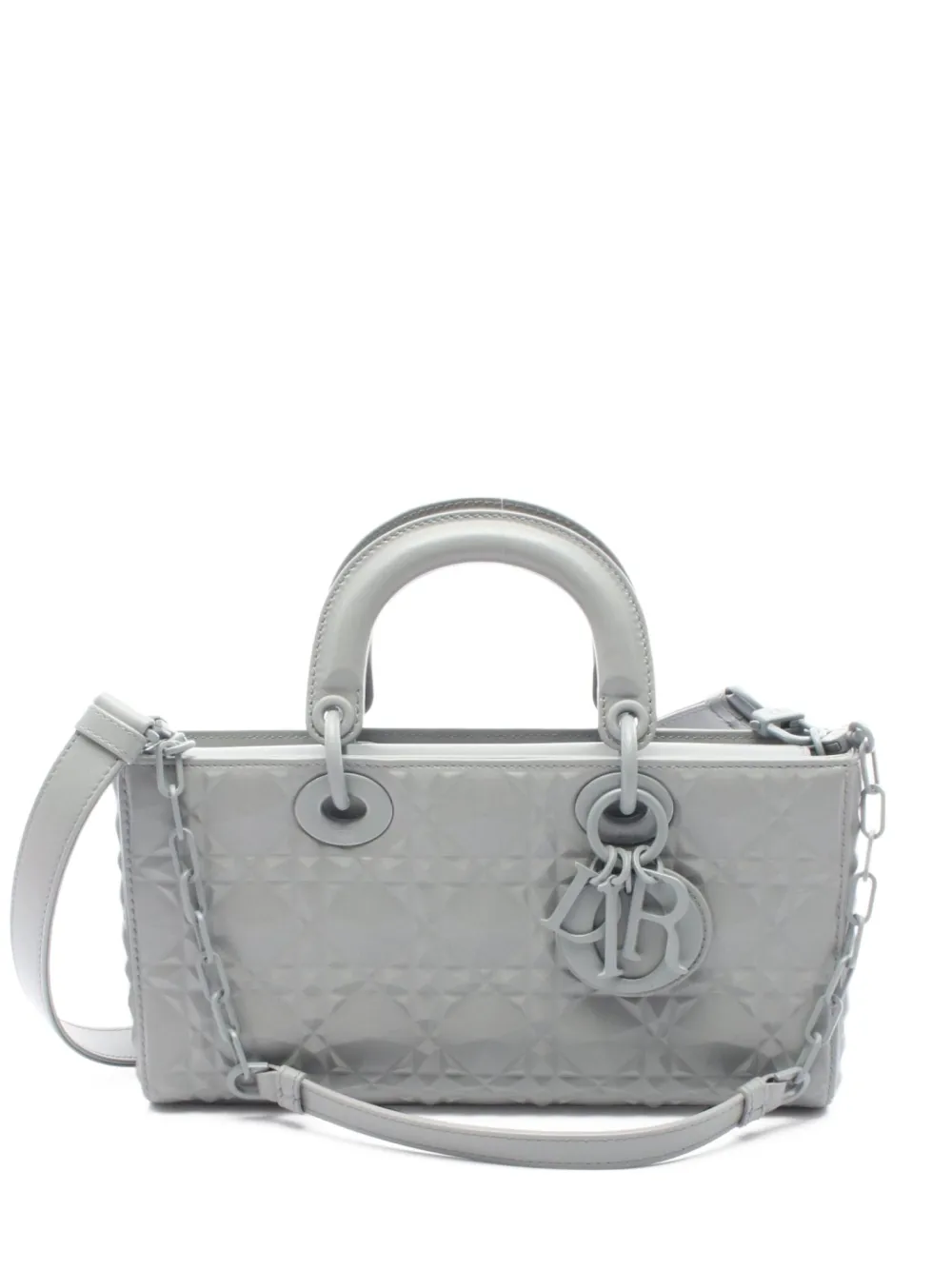 Christian Dior Pre-Owned 2010s medium Lady D-Joy handbag - Grigio