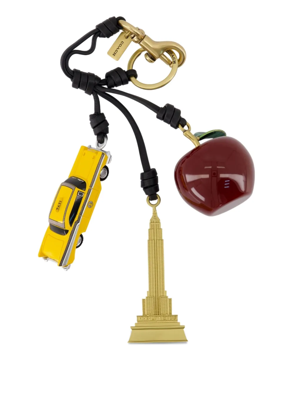 Coach new york motif bag charm - Toni neutri