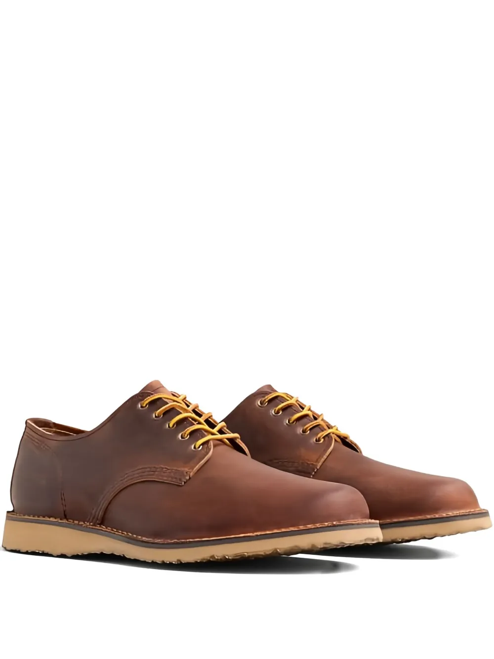 Red Wing Shoes Weekender "Copper Rough & Tough - Brown" oxford shoes - Marrone