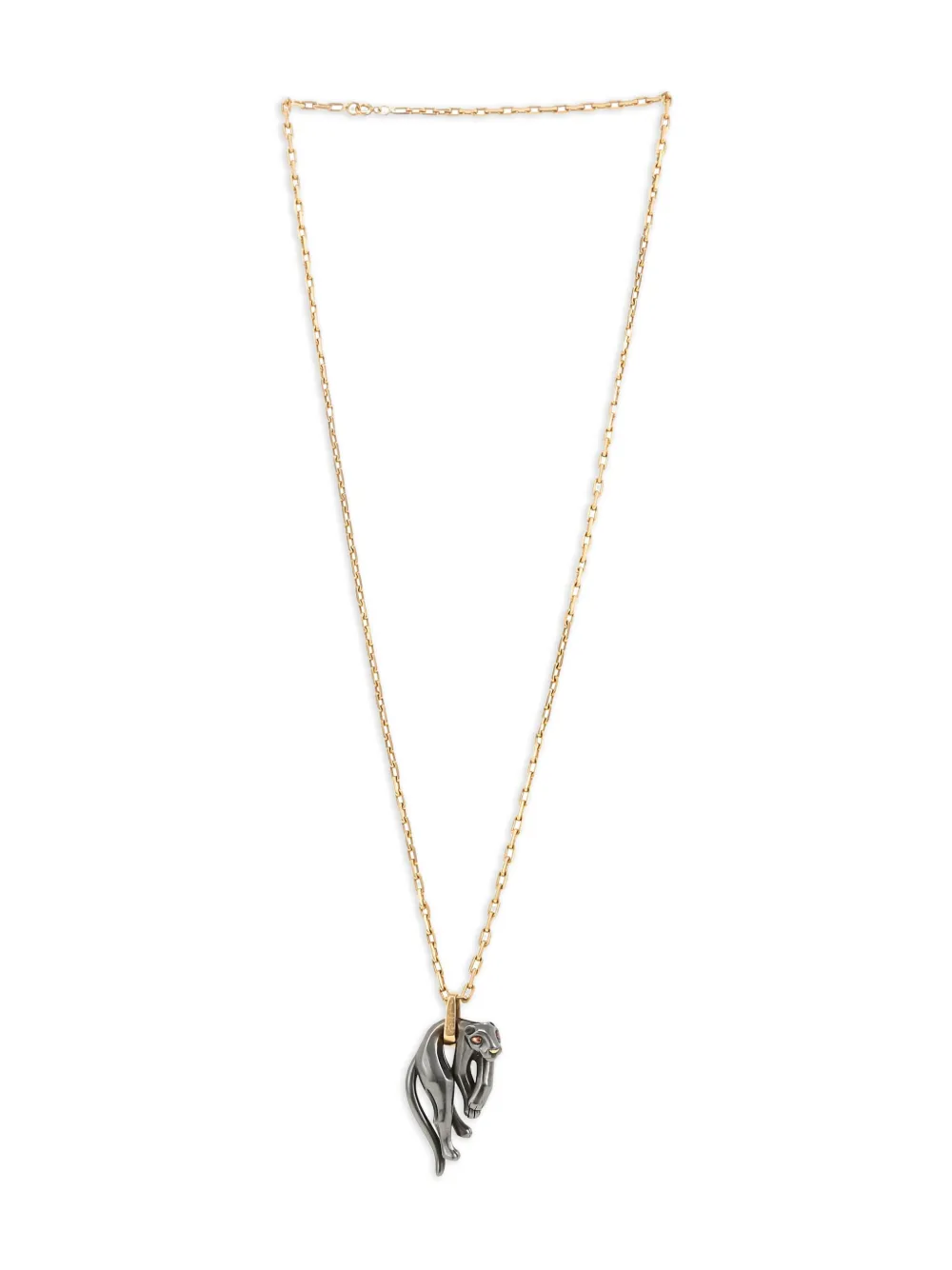 Cartier 1970s 18K yellow gold Panthère necklace - Oro