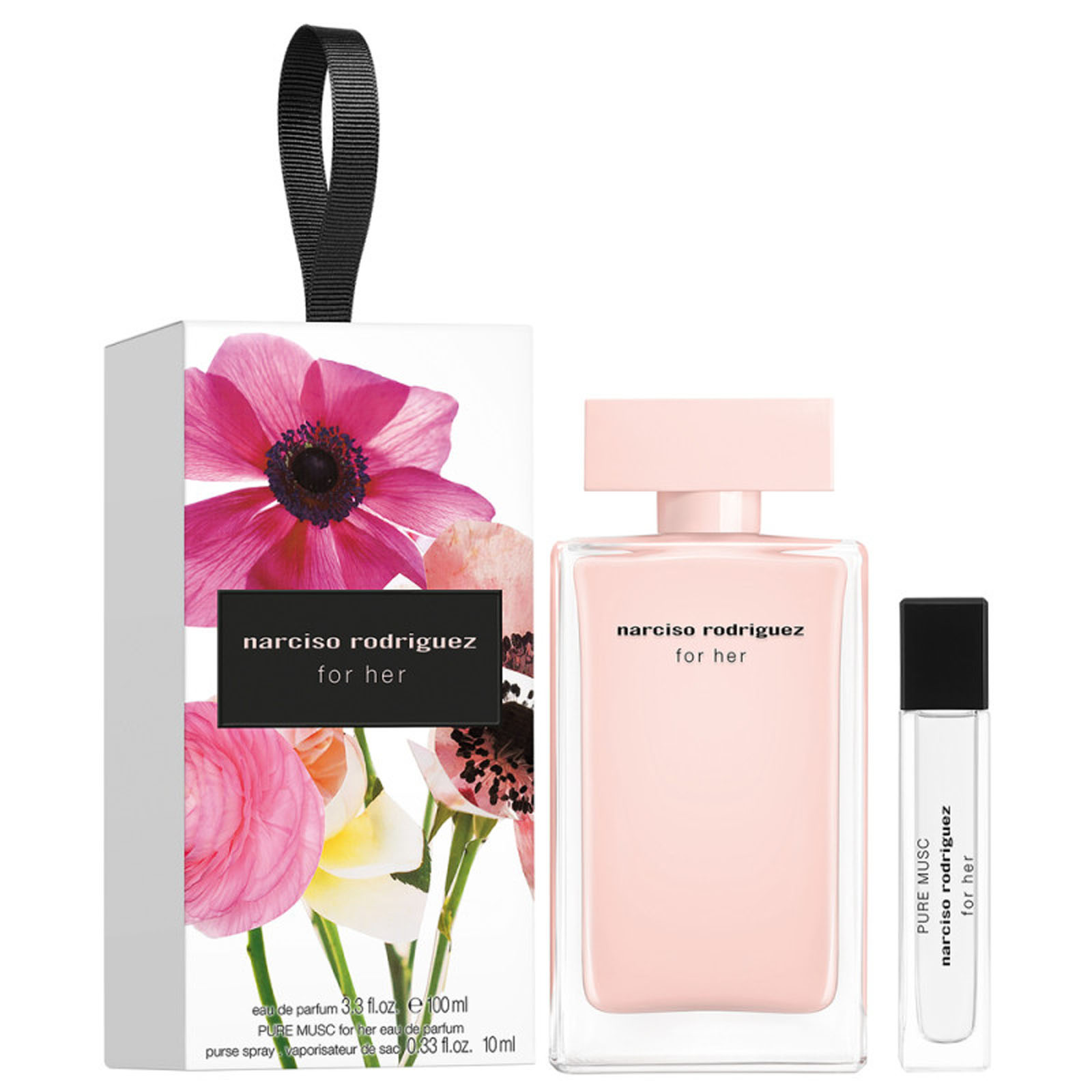 Cofanetto For Her Eau De Parfum 100ml Con Pure Musc Eau De Parfum Travel Size 10ml