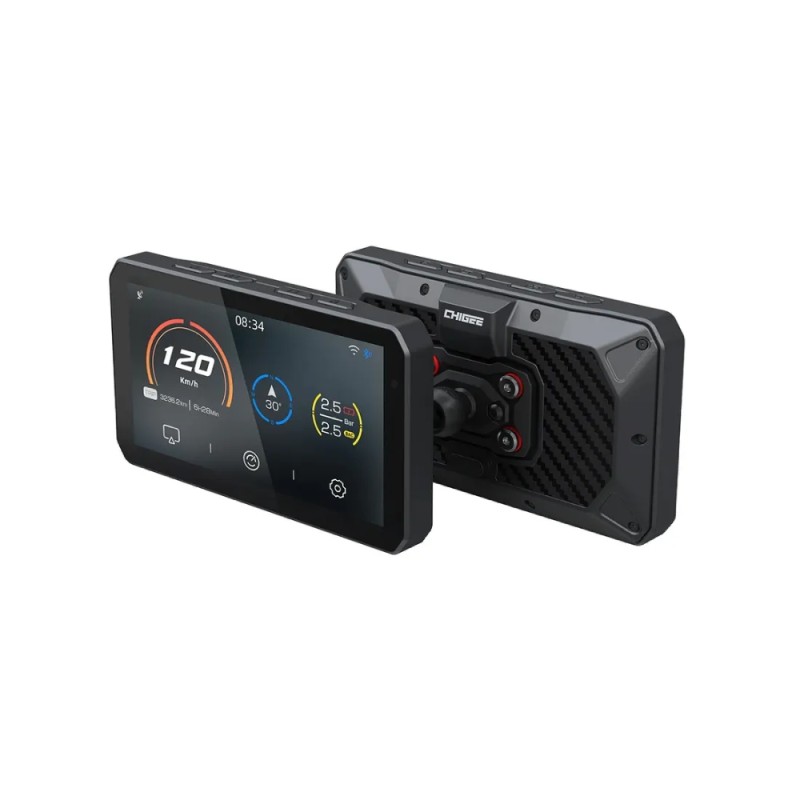 Carpuride Multimediale Moto Chigee MFP0128 AIO-5 Play Smart Riding Display