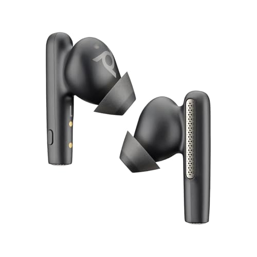 Poly Voyager Free 60, Auricolari Con Connessione Bluetooth 5.3 E Usb-A, Cancellazione Del Rumore, Cuscinetti S/M/L, Comandi Sul Dispositivo, Autonomia