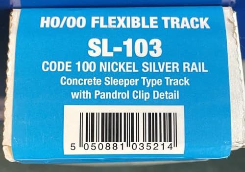 Peco Sl-103 Tipo Concreto Sleeper Flexi Track 914Mm Code 100 Rail Pk25 Oo Gauge