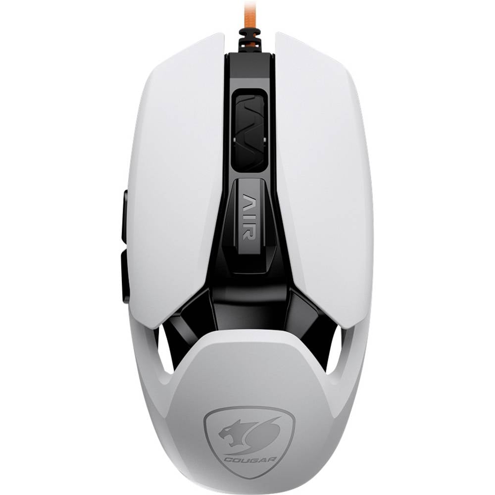 Cougar CGR-WONW-M487 Mouse da gioco Cablato Ottico Bianco 6 Tasti 20000 dpi