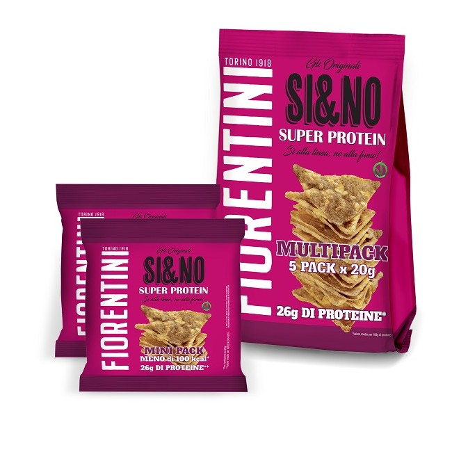 Fiorentini Alimentari - Fiorentini Alimentari Si&no Super Protein Triangoli 5 Monoporzioni Da 20 G