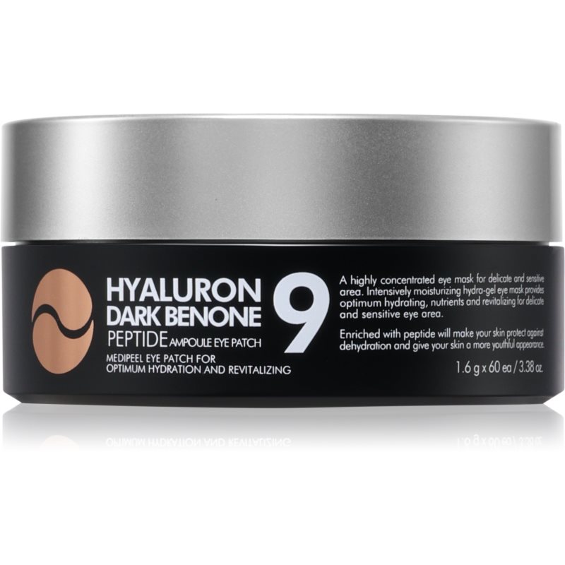 Medi - Peel Hyaluron Dark Benone Peptide 9 Ampoule Cuscinetti In Idrogel Contro Le Occhiaie 60 Pz