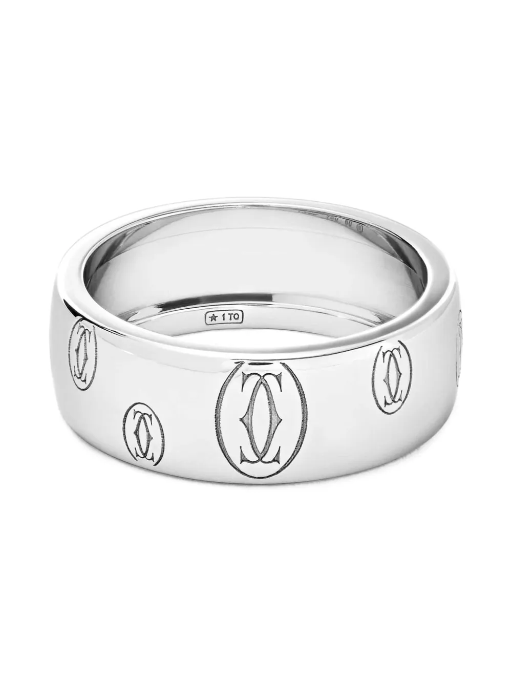 Cartier 18K white gold wedding band - Bianco