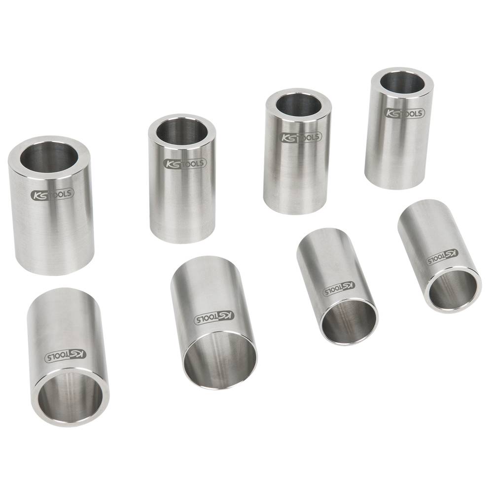 KS Tools 700.2320 Kit manicotto di montaggio per freni con cuscinetto ruota integrato, 8 pz