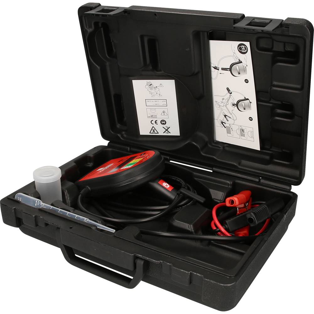 KS Tools 150.2196 Tester digitale per liquido dei freni con interfaccia stampante