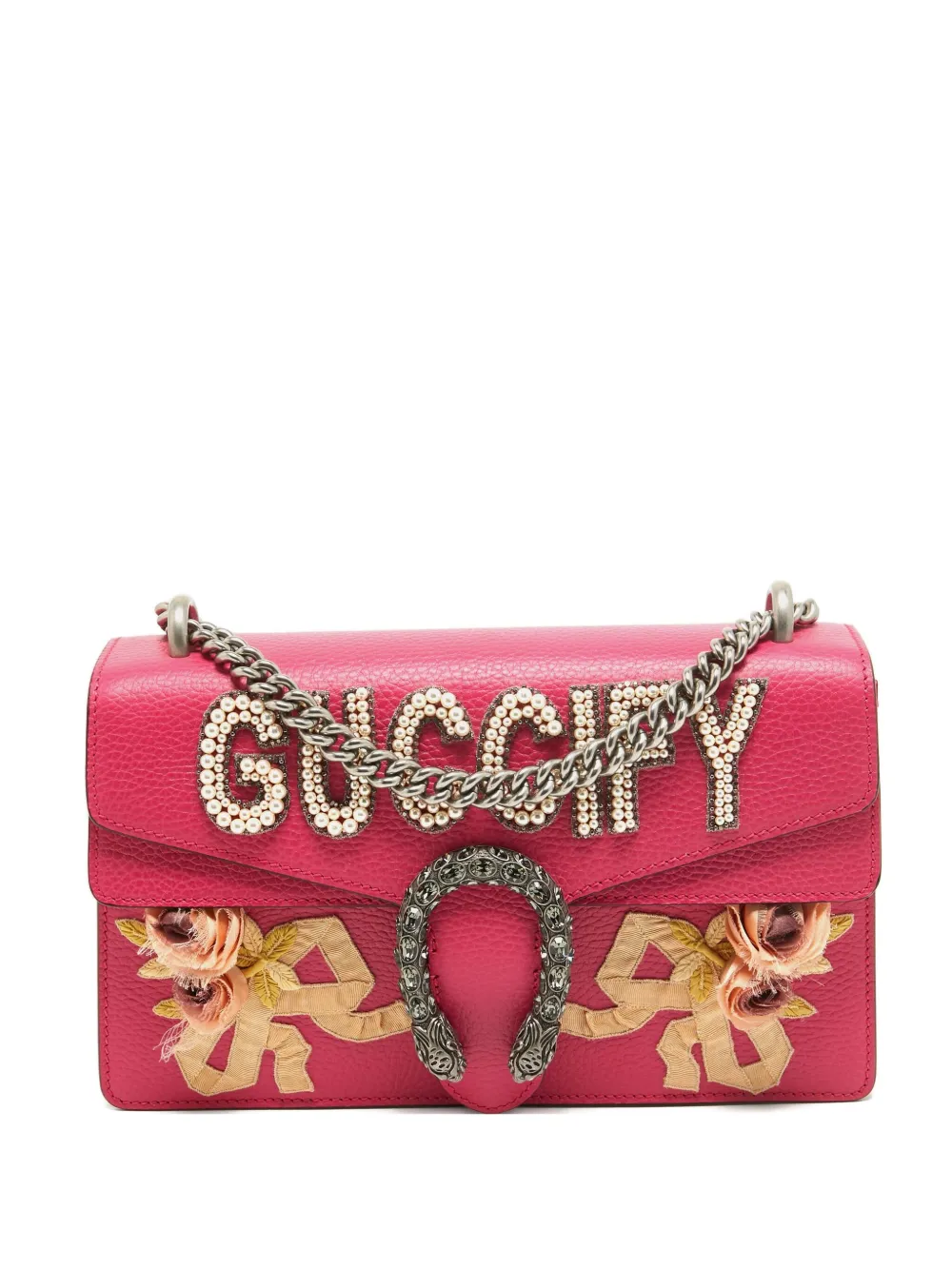 Gucci Pre-Owned small Dionysus Guccify shoulder bag - Rosa