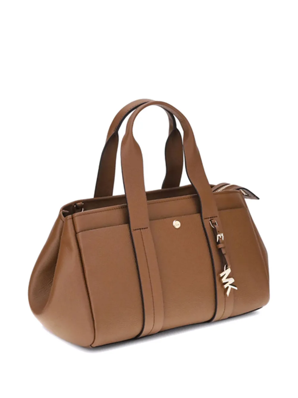 Michael Kors small Romee satchel - Marrone