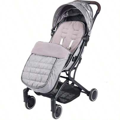 Sacco nanna per passeggino neonato, copri piedi parabrezza, cuscino imbottito e antivento per passeggino, adatto per l'autunno e l'inverno