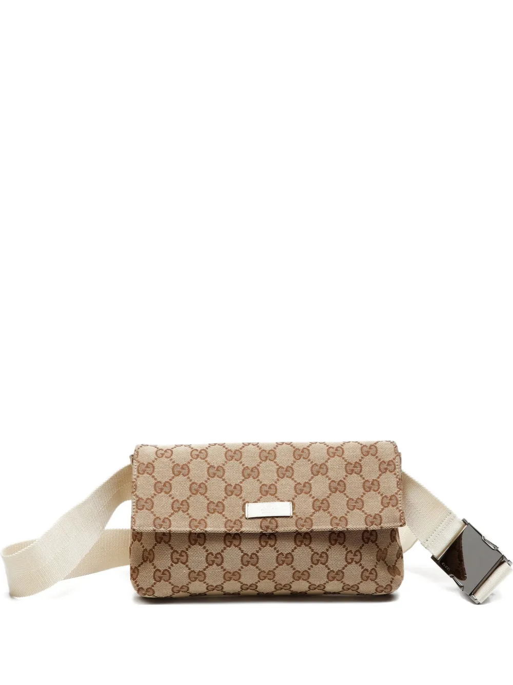 Gucci Pre-Owned 2000-2015 GG-pattern belt bag - Toni neutri