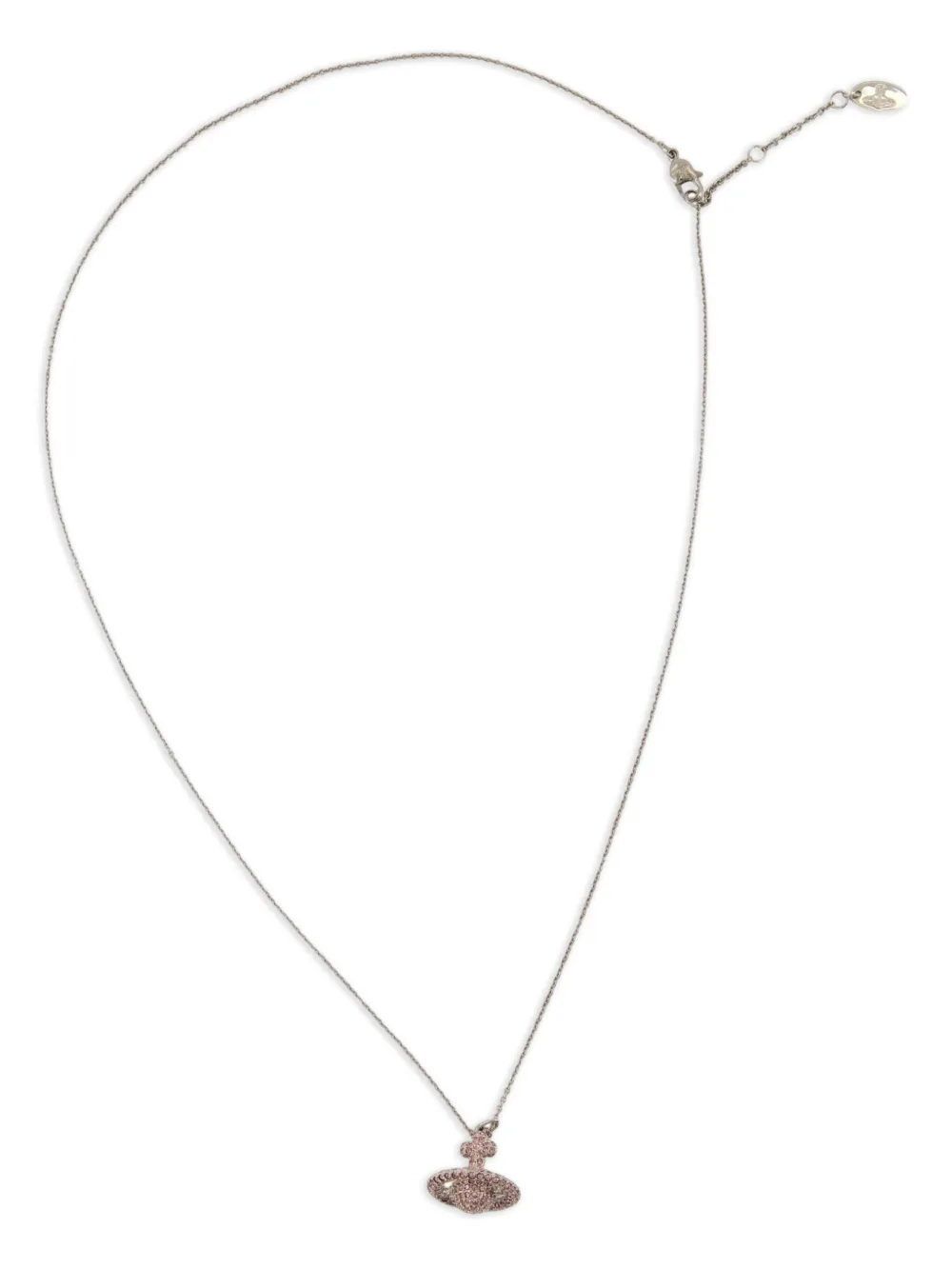 Vivienne Westwood crystal-embellished Orb necklace - Argento
