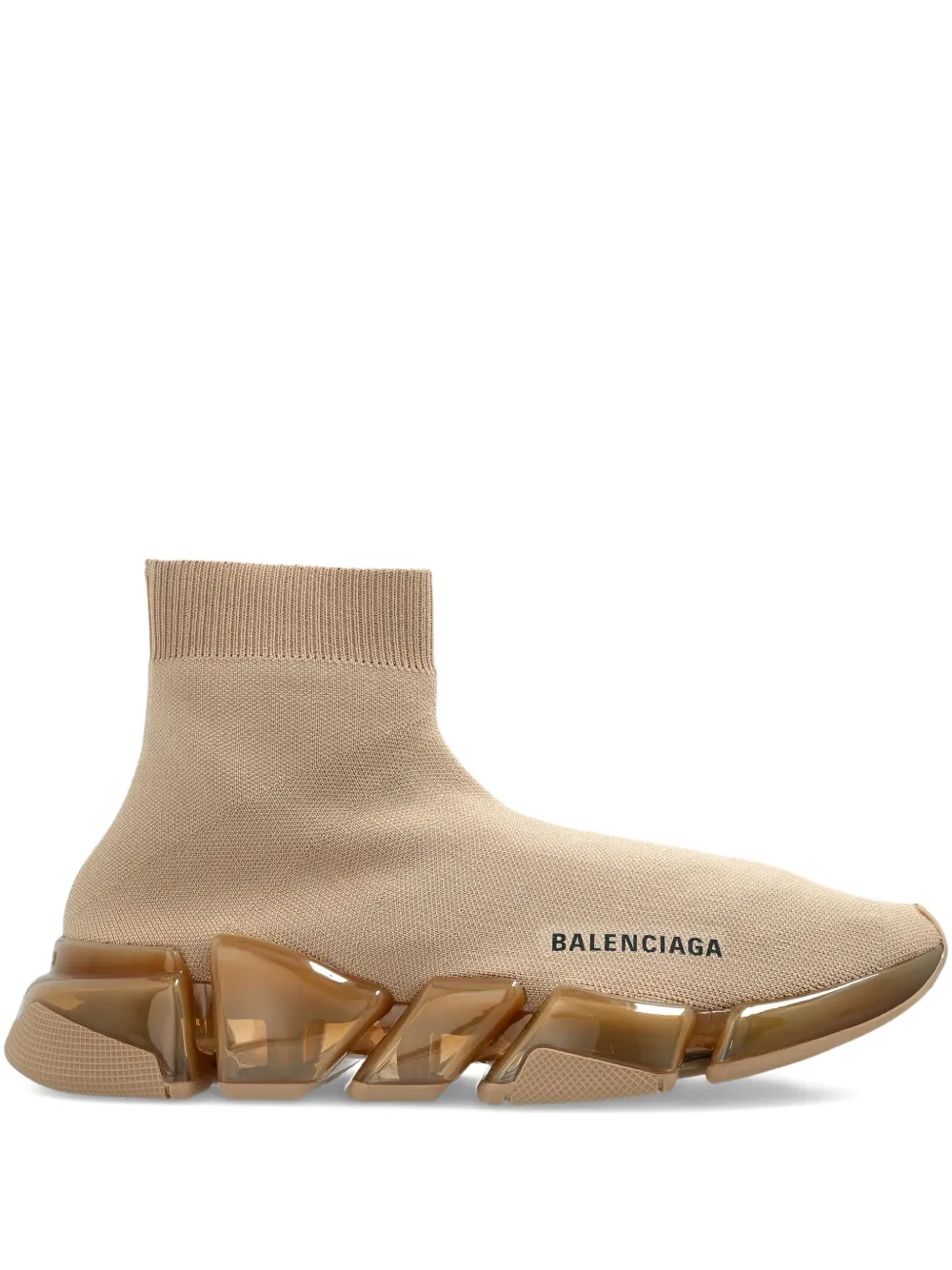 Balenciaga sock-knit Speed trainers - Toni neutri