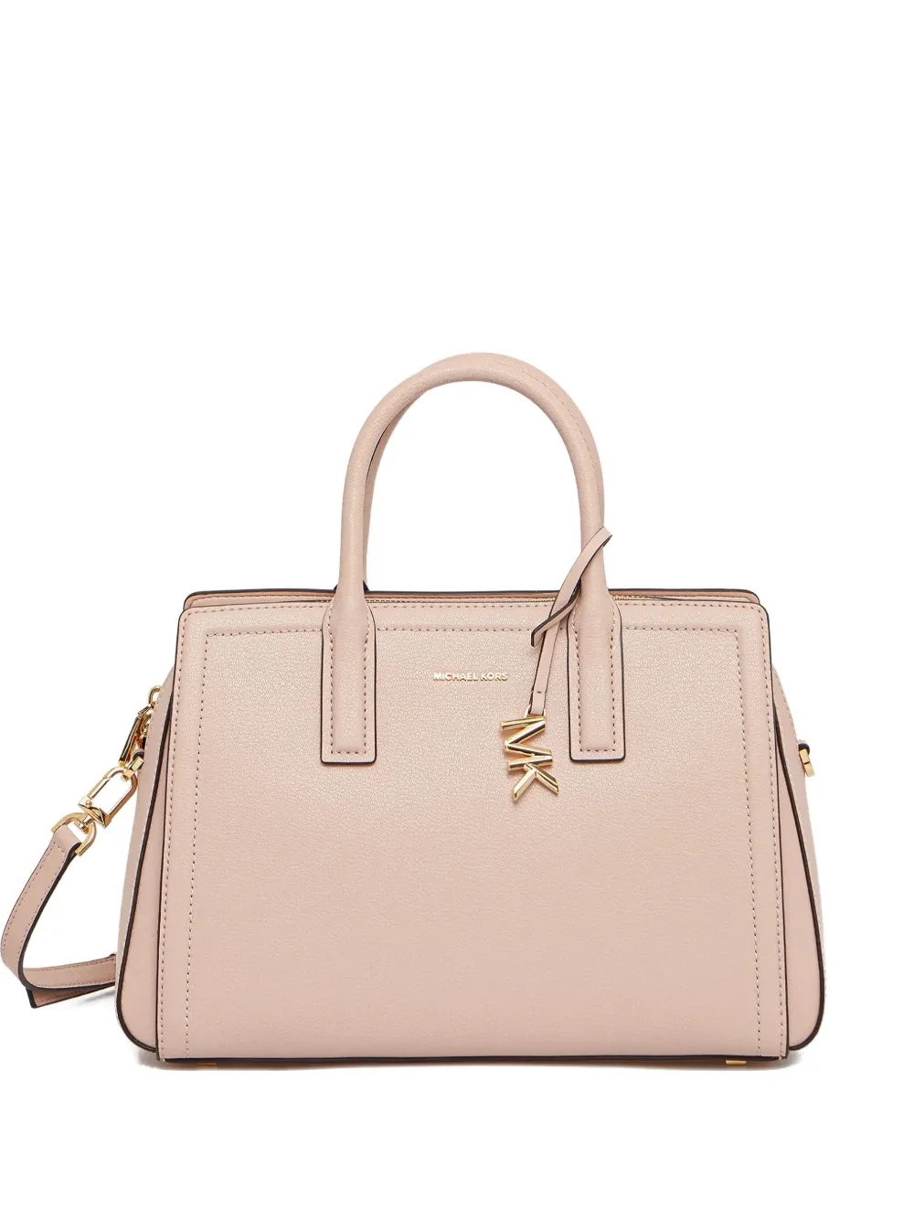 Michael Michael Kors medium Laila leather satchel bag - Rosa
