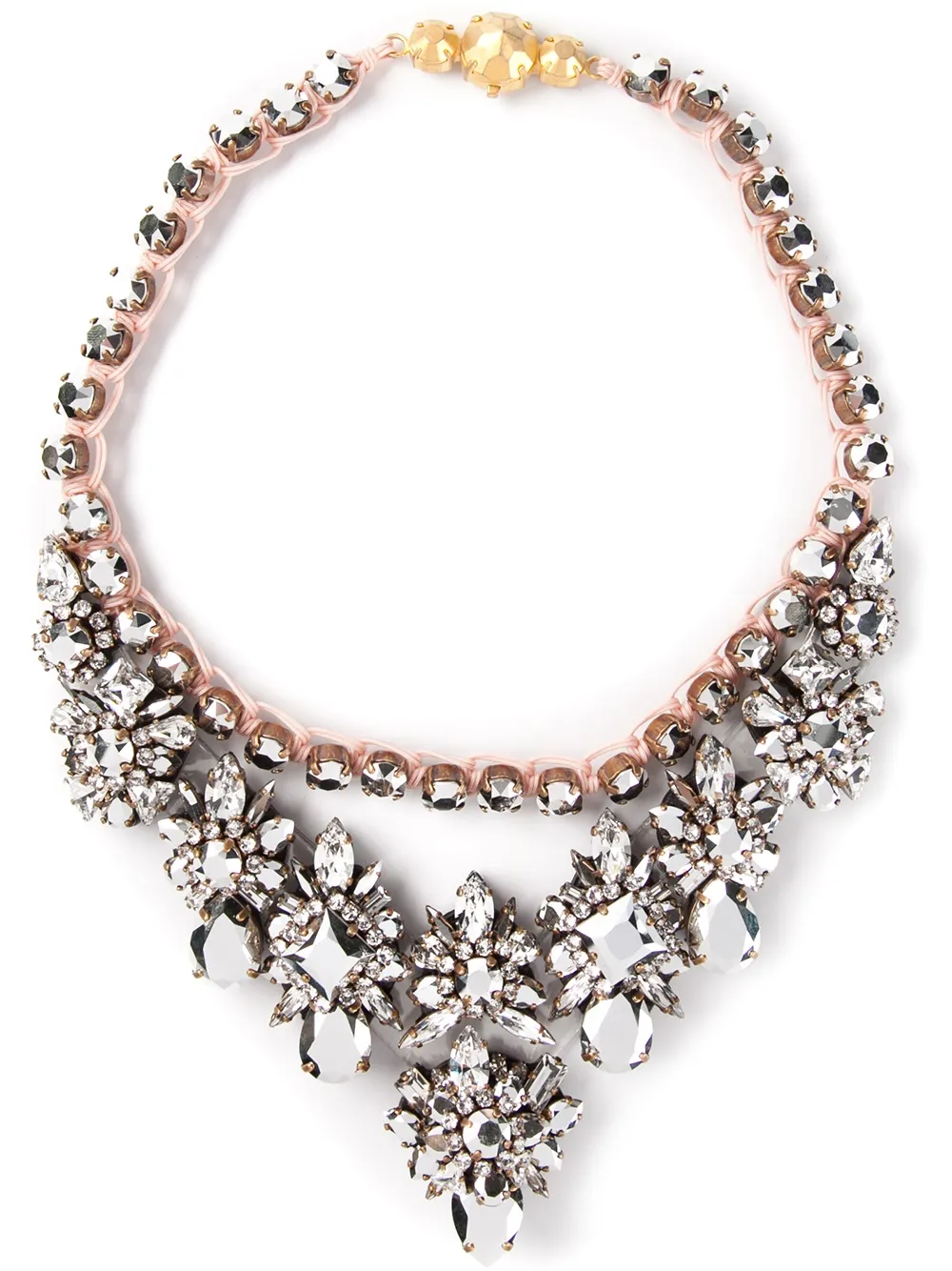 Shourouk Princess Comet' necklace - Rosa