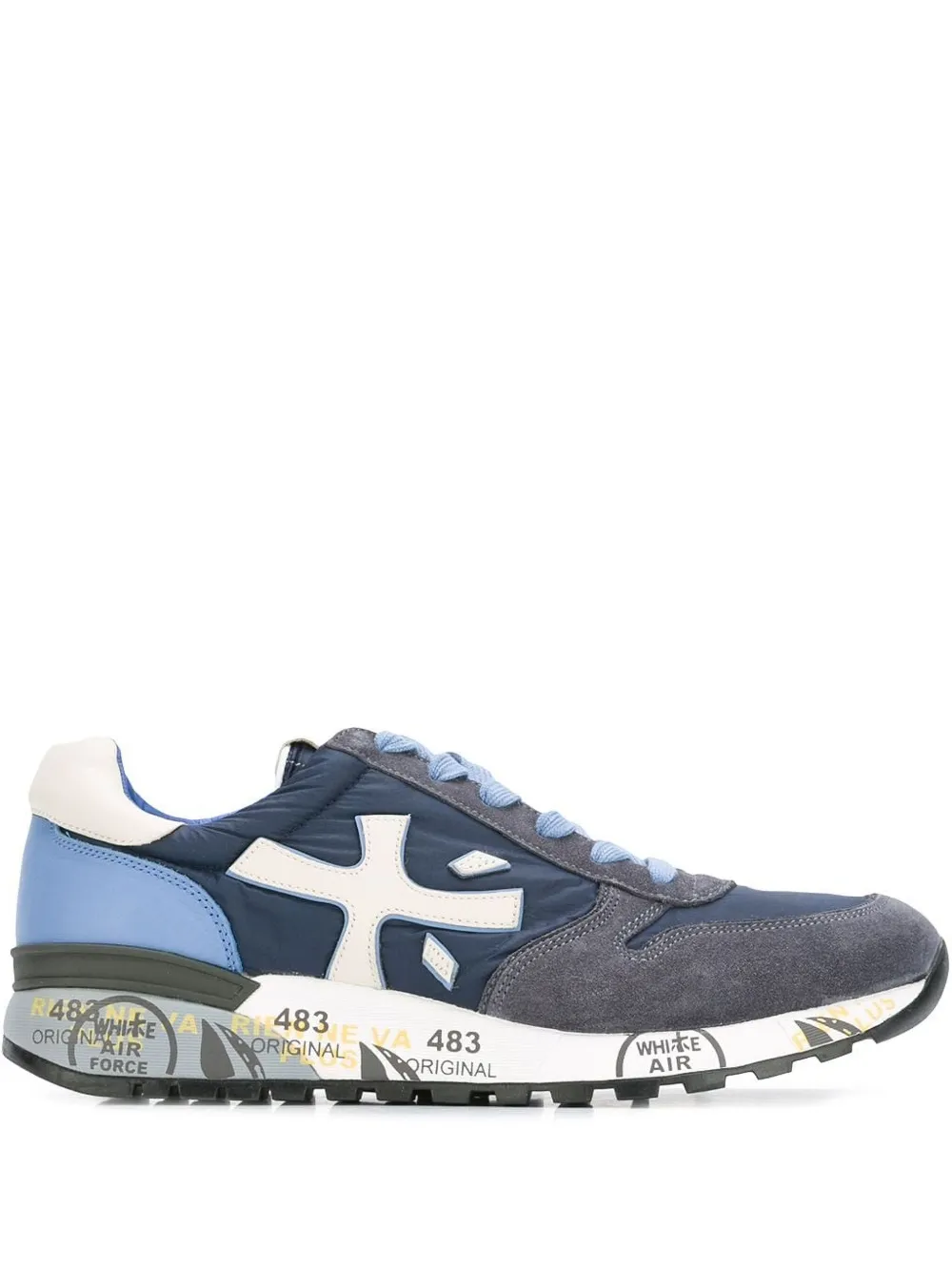 Premiata lace up trainers - Blu