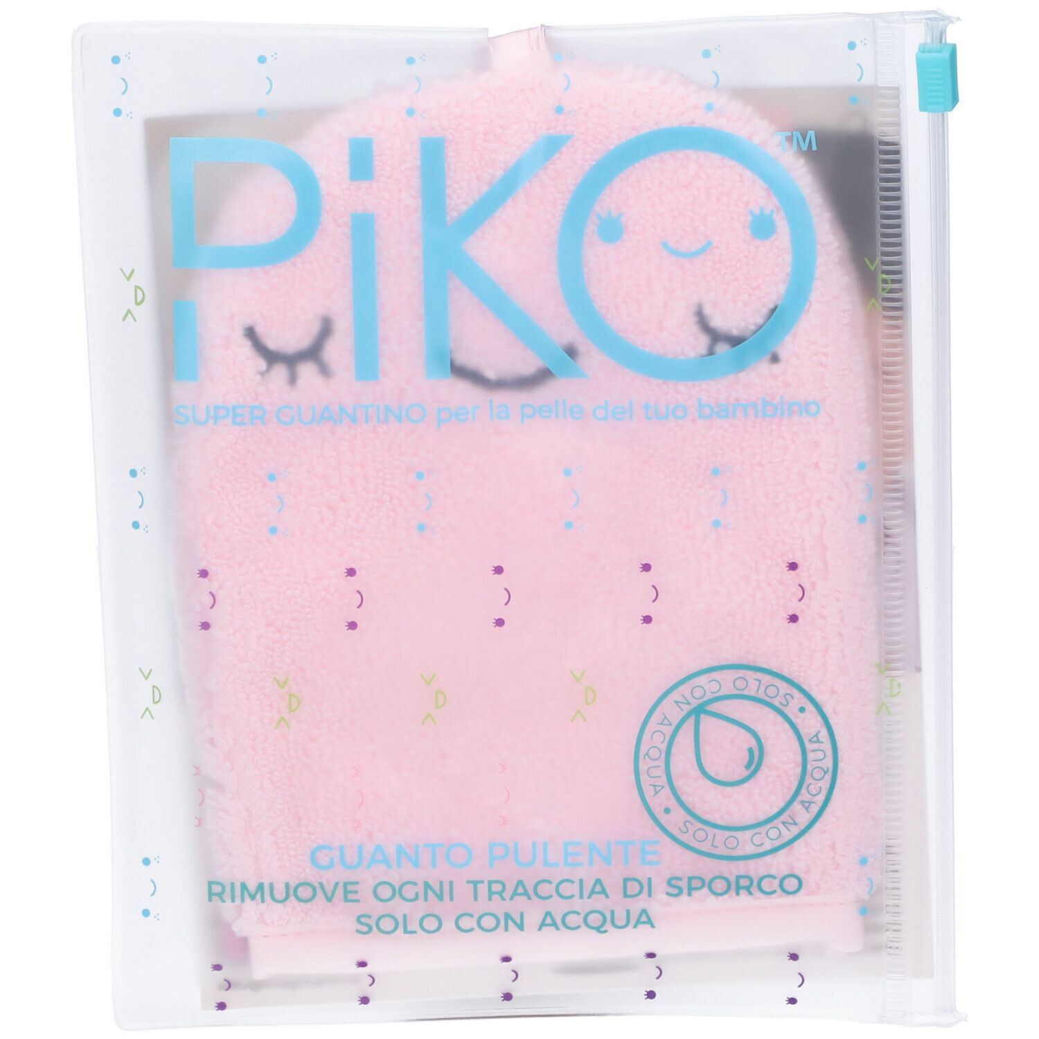 GR Farma PIKO Guanto in Microfibra Rosa 30 g Guanti